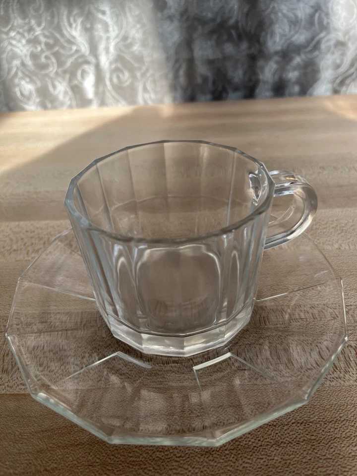 Bormioli Vitrosax - Taza y platillo espresso Italia. Juego de 3 Foto 2 de 4