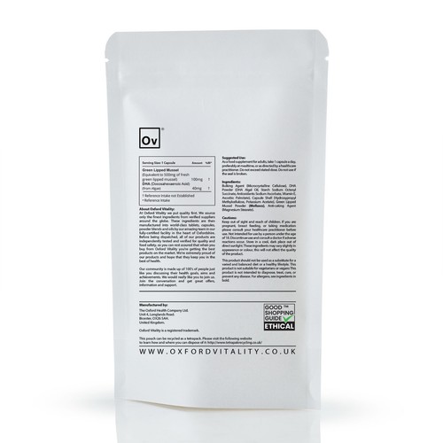 Capsule di cozze dalle labbra verdi con Omega-3 |Antiossidanti, Estratto Premium - Imagen 2 de 4