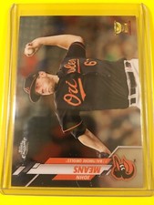 🔥🔥2020 Topps Chrome JOHN MEANS Base GOLD CUP #121 Baltimore Orioles