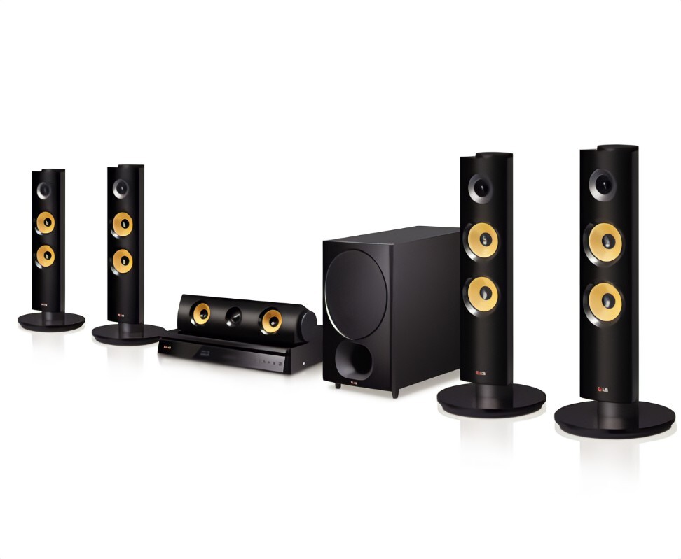 Home Theater System Lg Aramid Fiber Speakers LG BH6340H 3D Blu-ray