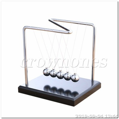 Stainless Steel Metal Newton Pendulum Ball Swinging Balls Desk