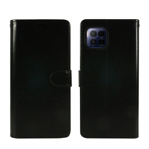 for T-Mobile REVVL 7 / 7 PRO Wallet Phone Case Pouch PU Leather Flip Folio BLACK - Picture 3 of 14