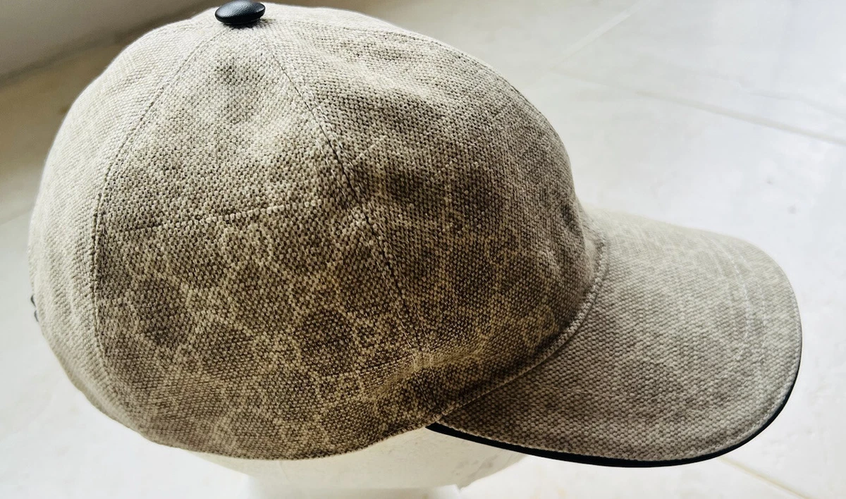 Original GG Canvas Baseball Hat in Brown - Gucci