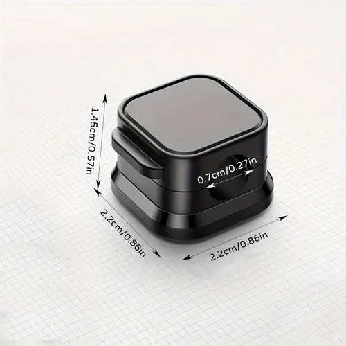 BLACK - 6 -Pack Magnetic Cable Organizer Clips adhesive wire holder - BLACK - Picture 9 of 10