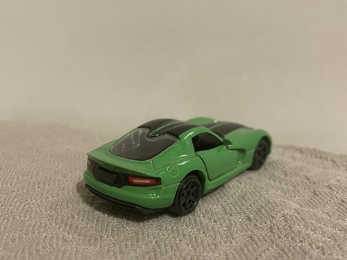 Miniatura Majorette Dodge SRT Viper Verde 2010 1/60 1/64 3 Inches Nuevo Sin Caja - Imagen 3 de 5