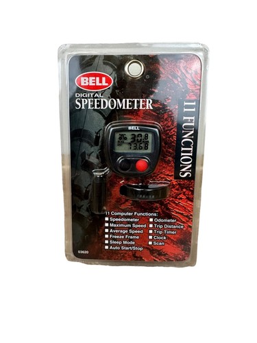 Bell 11 Computer Function Digital Speedometer For Bicycles 20" to 27" NEW Sealed - Picture 1 of 2