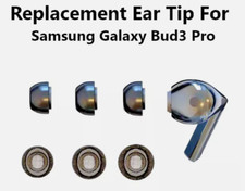 Silicone Replacement Ear tips for Samsung Galaxy Buds3 Pro SM-R630 Earbud 3 Pair