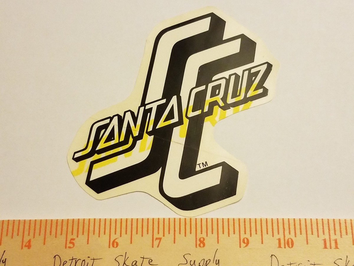 VTG 80's SANTA CRUZ SC LOGO JIM PHILLIPS MISPRINT NOS VTG 80's SANTA CRUZ SC LOGO JIM PHILLIPS MISPRINT NOS