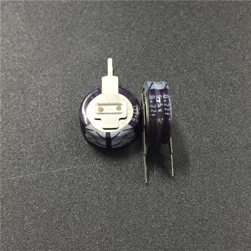 5.5V 0.22F Farad Super Capacitor 11.5x13mm Brother Printer Repair 2pc - Bild 2 von 3