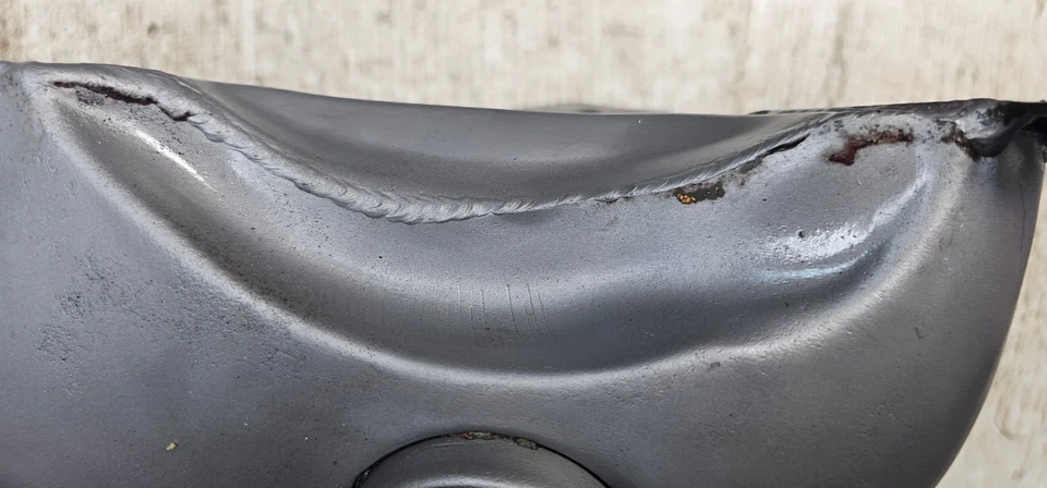 OEM 1940-1946 WL tanque de aceite Solo WLA Harley cabezal de gasolina marco motor Servicar G G586 Foto 4 de 4