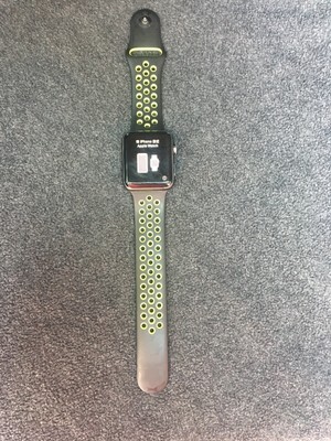 Apple Watch Nike+Series 2 42mm Aluminum Case,Ion-X Glass,Ceramic Back,Gps WR-50m | eBay