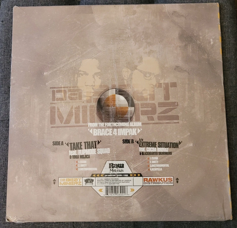 DA Beat Minerz - Take That / Extreme Situation 12" Single RWK300 (Sealed)  - Image 2 of 4
