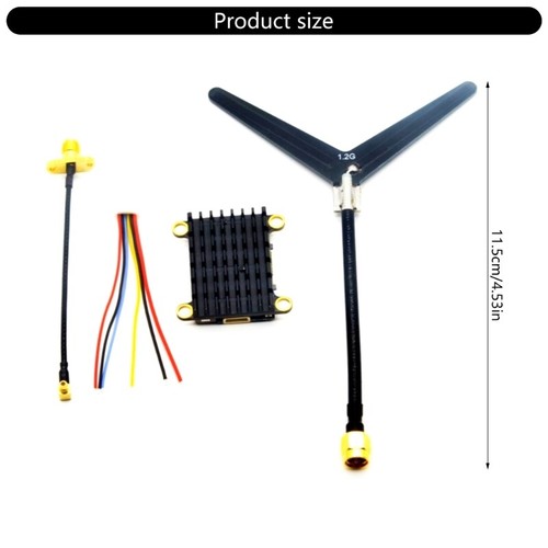 Wireless Transmitters Module 2W Power for Video Transmission and Aerials - Zdjęcie 7 z 7
