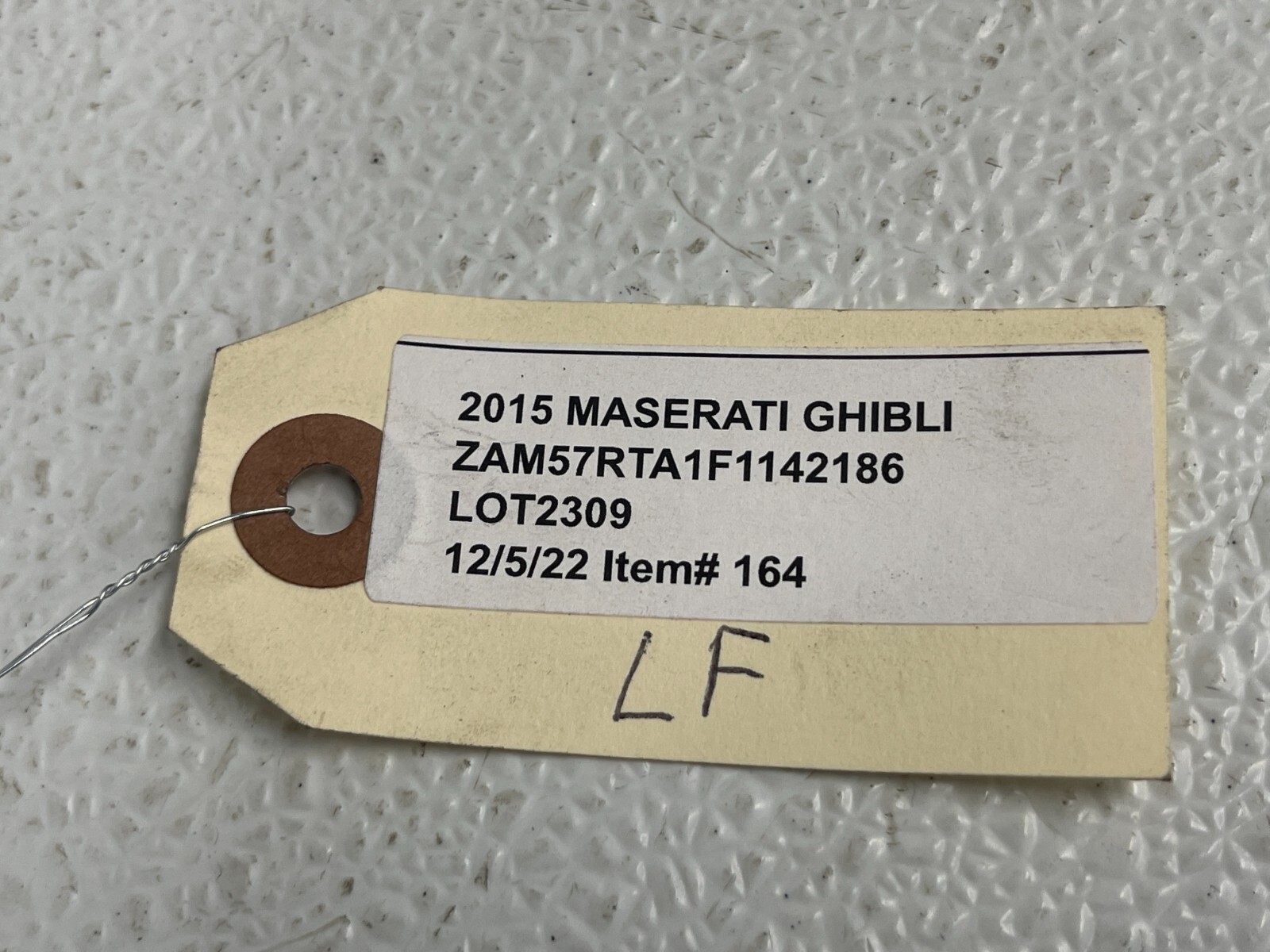 ⭐2014-2017 MASERATI GHIBLI FRONT LEFT LH WIRE WIRING HARNESS PLUG OEM LOT2309