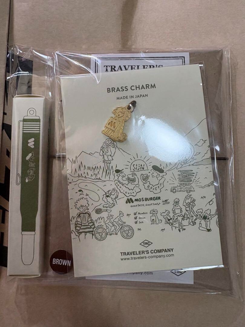Traveler's Note Book Mos Burger Collaboration Limited Item