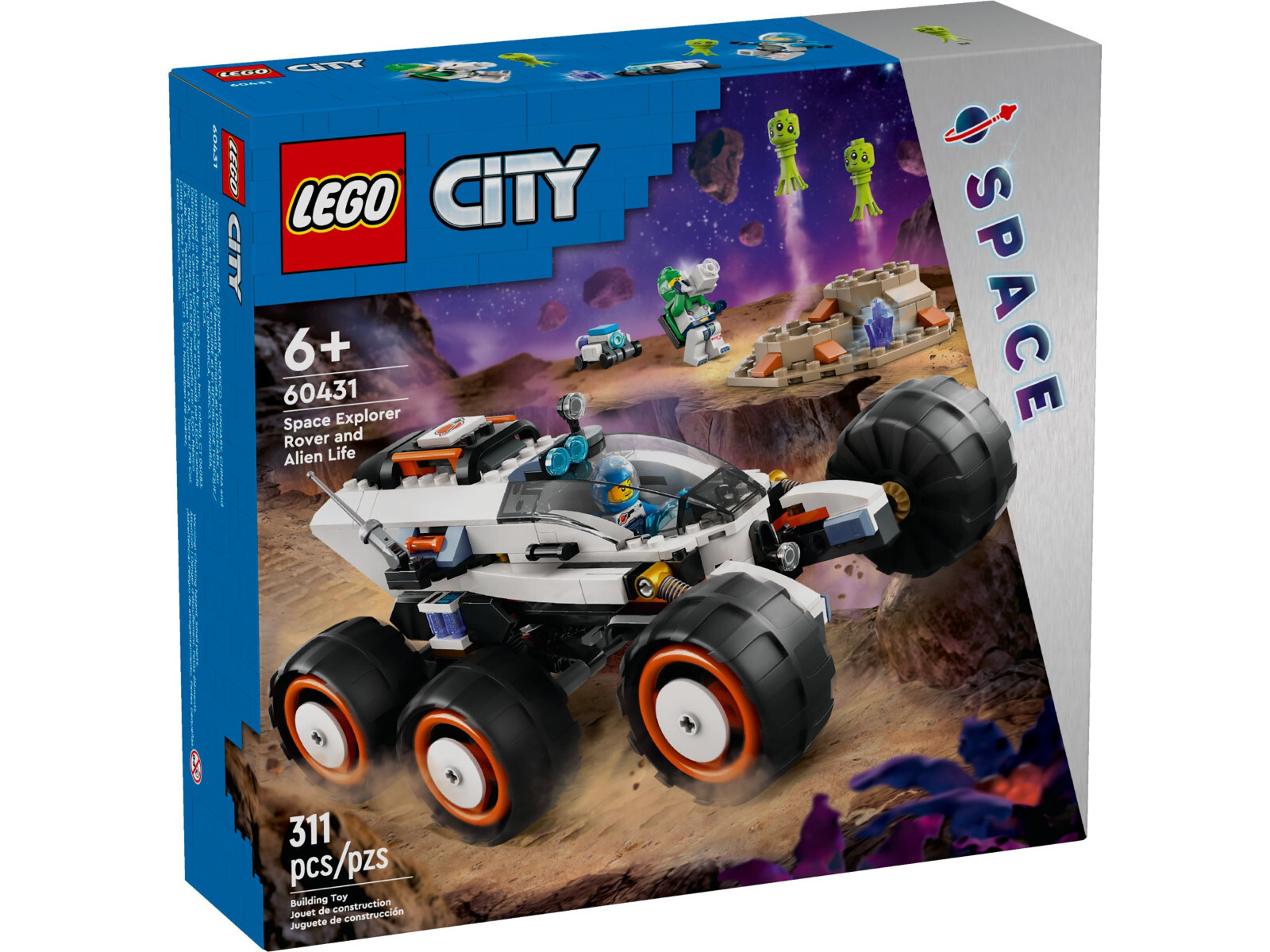 Конструктор LEGO City 60431 - Weltraum-Вездеход из Германии + NEU и OVP +