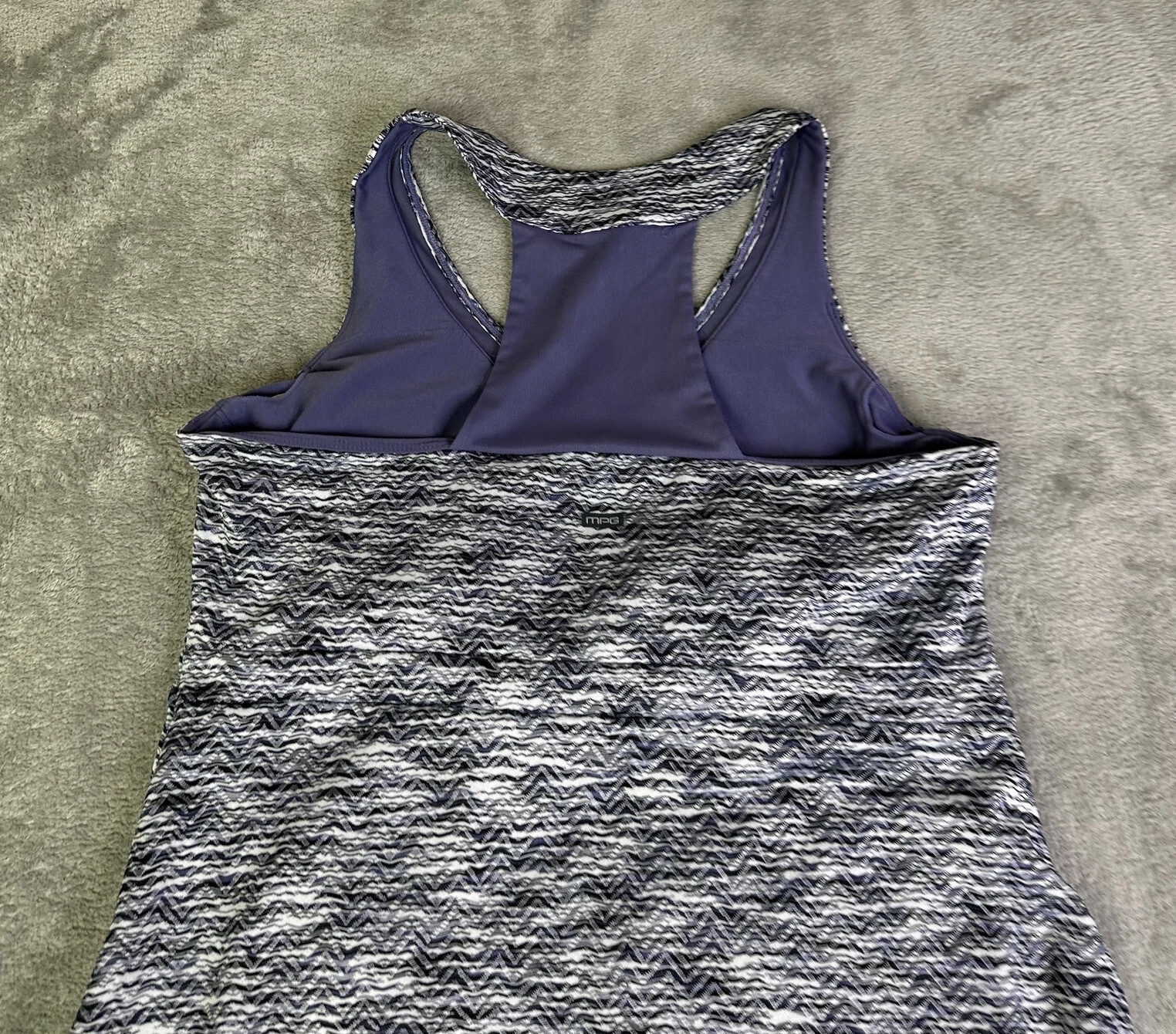 mpg athletic golf tennis hiking built in tank-bra