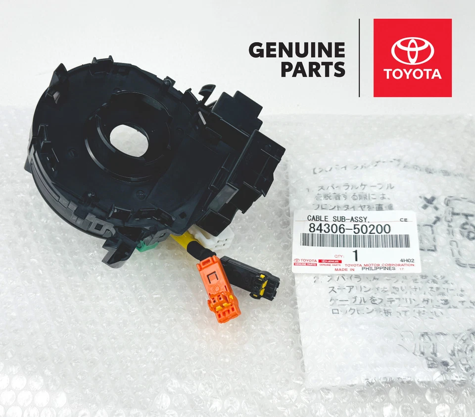 84306-50200 Lexus LS460 LS600h LX570 OEM Genuino Reloj Resorte Cable Espiral OEM Foto 4 de 4