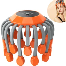 Electric Scalp Head Massager, Scalp Massager with 5 Modes 20 Nodes Stress Relief