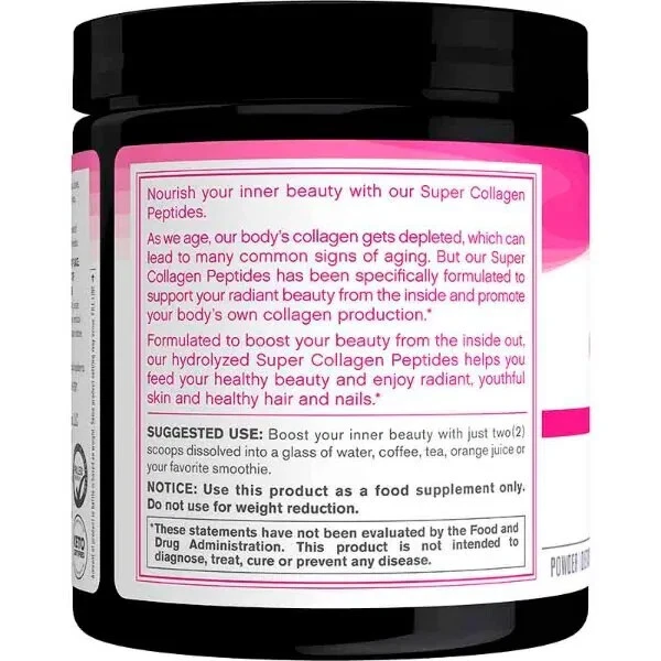 Neocell Super Collagen 6600mg Type 1 & 3 198g Powder Unflavoured - Image 2 of 4