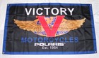 Victory Motorcycles 3'X5' Flag Banner Polaris Atv Man Cave Garage Shop Wall