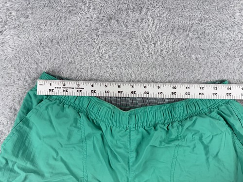 Columbia Shorts Women Small Teal Nylon Hiking Camping Fishing Kayak Elastic - Picture 8 of 19