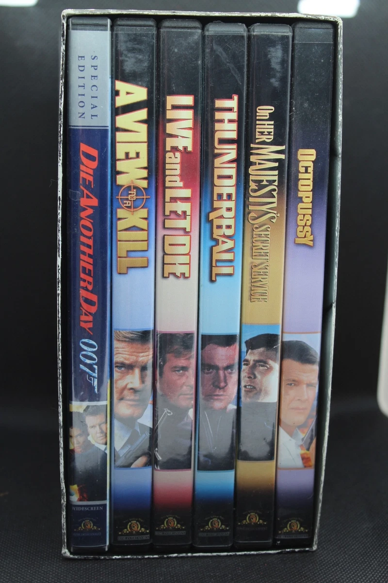 The James Bond Collection 007 Special Edition 6 DVD Box Set 1005530 Volume 3 of3