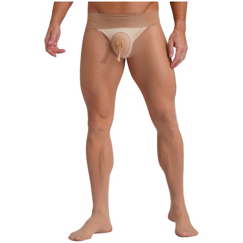 Mens Underwear Dance Wear Stockings Glossy Pantyhose Bulge Pouch Nightwear Sexy - Picture 34 of 114