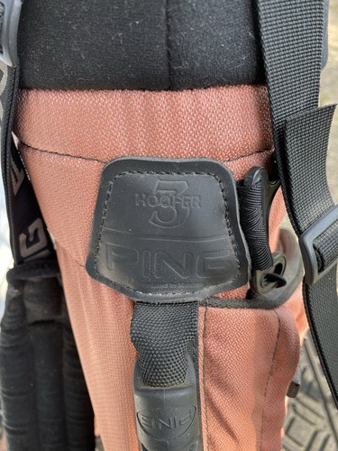 Ping Voyage Hoofer 3 G2L Pink Golf Bag Carry Straps Stand Rain - Picture 4 of 11