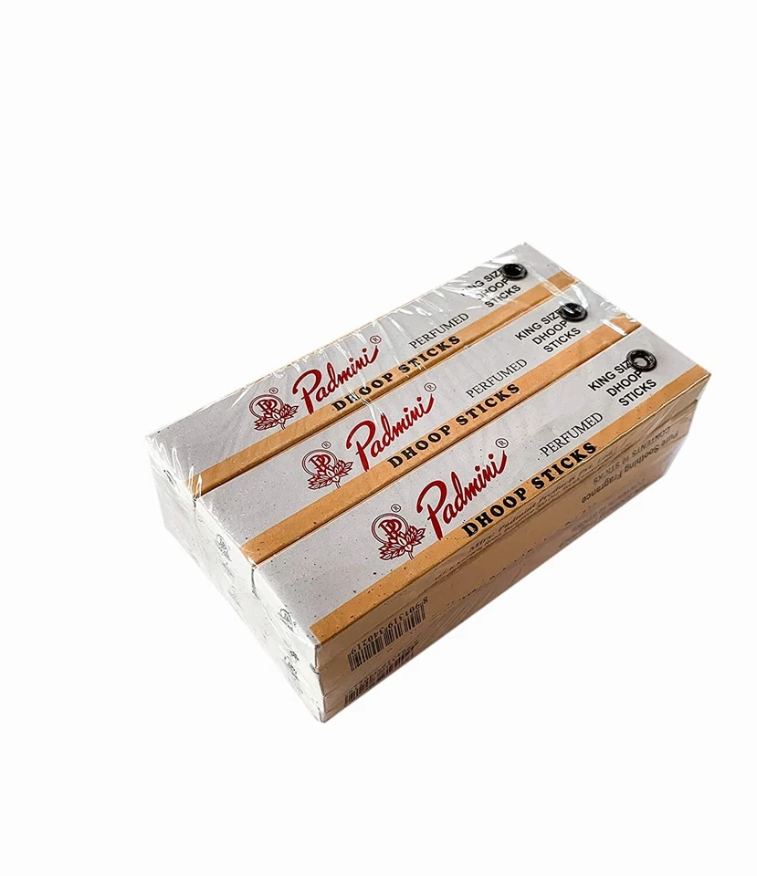12 Box of 10 sticks 120 Sticks Bic Padmini Dhoop Incense Sticks, King Size - Image 2 of 4