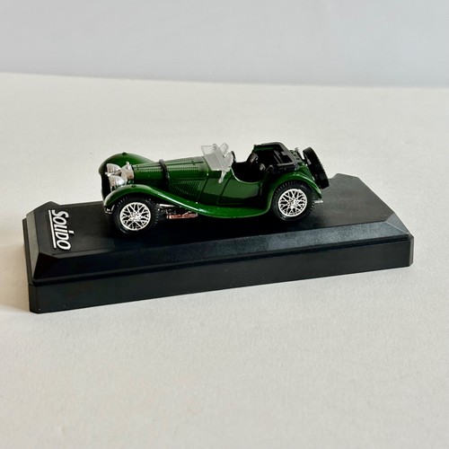 Solido 1/43 Scale Diecast 4002 - Jaguar SS100 - Green Made in France No Cover - Picture 8 of 9