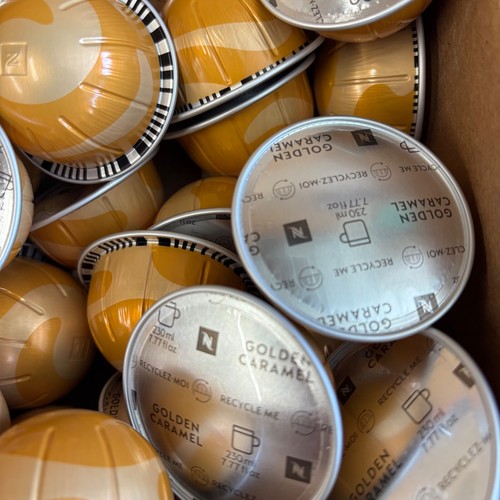Nespresso Vertuo, Golden Caramel, Medium Roast Coffee Pods, 50 Count LOOSE/BULK - Picture 3 of 3