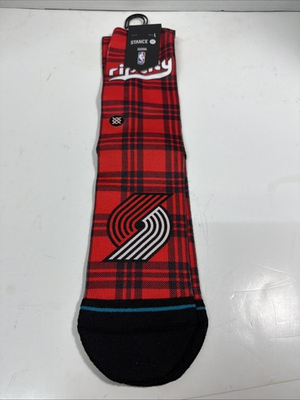 #ad Unisex Stance Portland Trail Blazers 2023 24 City Edition Crew Socks $23.00
