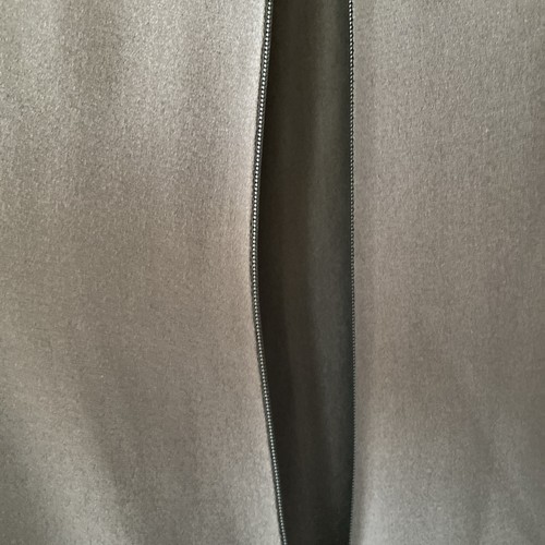 $290.00 Morgane Le Fay 95% Silk 5% Lycra Dress Maxi Lined Size S Dark Grey - Picture 8 of 16