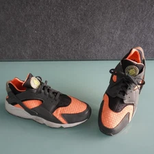 Nike Air Huarache Crater Premium Black Atomic Orange Men's US 15 DQ5013-001