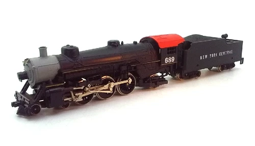Vintage Mehano #689 HO Steam Locomotive & New York Central Tender Untested