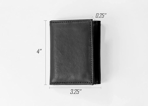 N Carolina Tar Heels NCAA Laser Engraved Black Synthetic Leather Trifold Wallet - Picture 4 of 6