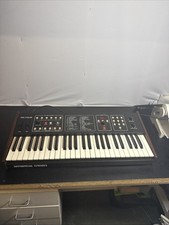 Sequential Circuits Six-trak 1980's Vintage Synthesizer, READ UNTESTED