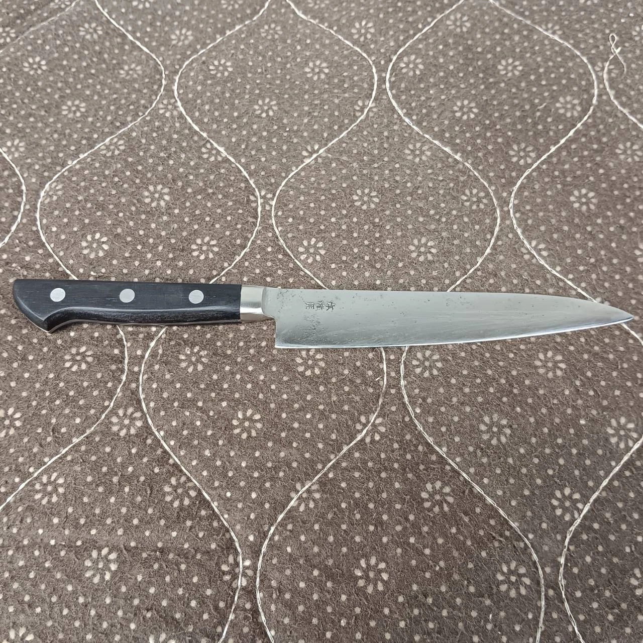Petty Knife AP08E1 High Carbon Steel Japanese Chef's Kitchen Knife 250 mm.