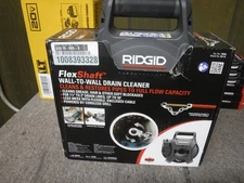 *NEW* Ridgid K912 FlexShaft Wall-to-Wall Drain Cleaner