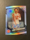 2024-25 Panini Prizm Black - Cade Cunningham #8 Silver Prizm Autograph