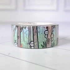 TCMC Whimsical Woods Washi Tape Roll The Coffee Monsterz Co Brand New