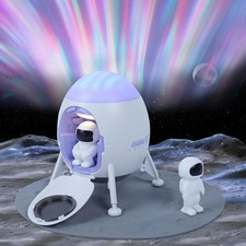 Lander Astronaut Projector Night Light Built-in Speaker for Ceiling Room Decor