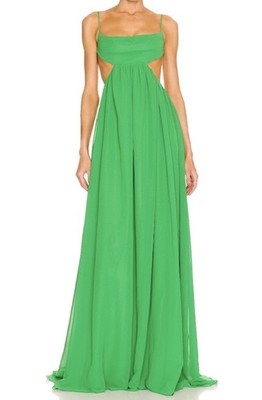 SAU LEE x REVOLVE Giselle Dress in Light Apple Green Sz 0 $500!! | eBay