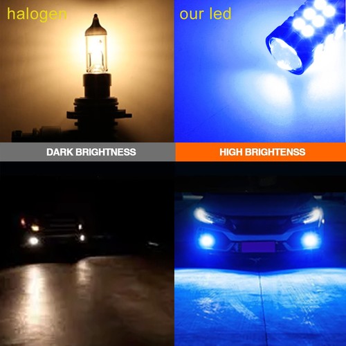 2x HB4 9006 LED Fog Light Bulbs DRL For VW Golf MK6 Passat B6 Transporter T5 - Picture 2 of 8