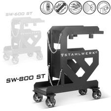 STAHLWERK Schweißwagen Gerätewagen für Schweißgeräte Plasmaschneider und Zubehör