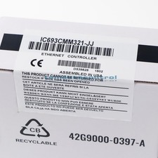 1PCS NEW Emerson Ethernet Controller Module IC693CMM321-JJ