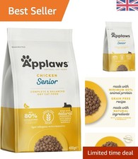 Complete Senior Chicken Cat Food - 400g Small Kibble, Allergen-Free & Nutritious 24.63 per kilo