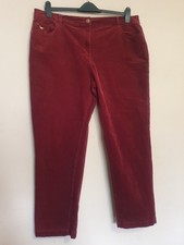 EWM Country Rose 20 Burgundy Cord Trousers