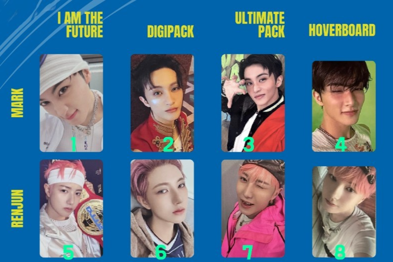 タレントカード nct dream Go Back To The Future ktown NCT DREAM - Go Back To The Future PHOTOCARD hoverboard